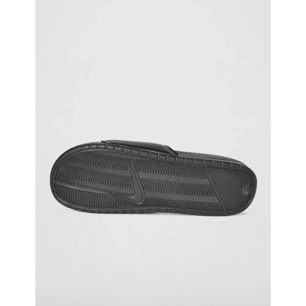 NWT Nike Benassi JDI Men's Slides Black/White Size 15 Athletic Sandals